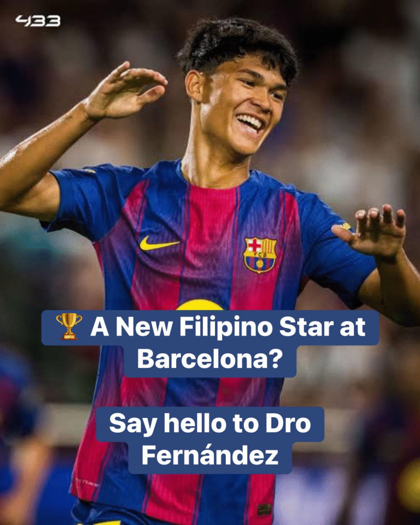 Dro Fernández: A New Filipino Football Star at Barcelona?