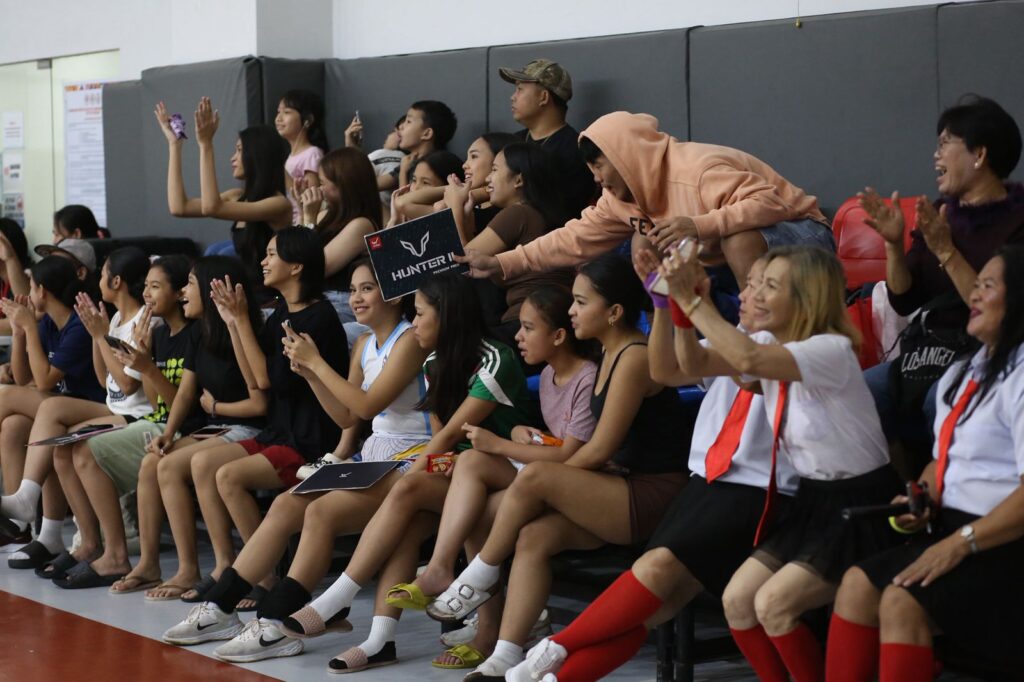 Supporters watching the Montet Volleyball Championship Finals in Metro Manila — August 2026