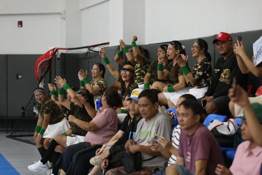 Supporters watching the Montet Volleyball Championship Finals in Metro Manila — August 2026